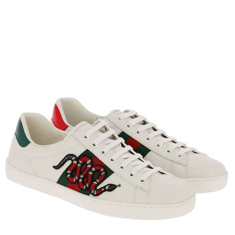 gucci scarpe uomo serpente|sneakers gucci su farfetch.